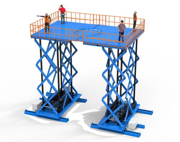 Home 8 fixed scissor loft platform 9
