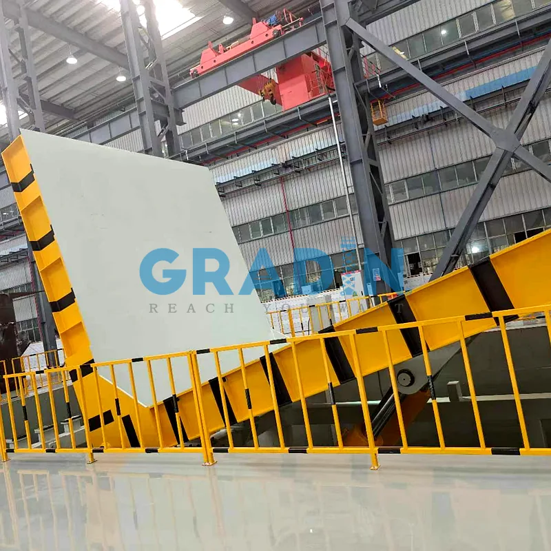 Gradin 160T Heavy Duty Upender for extreme heavy industrial load flipping