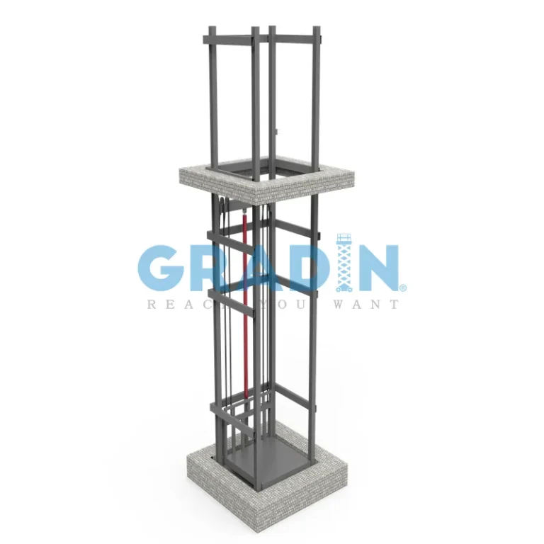 Gradin Bespoke Single-Cylinder 4-Post Lift 150T