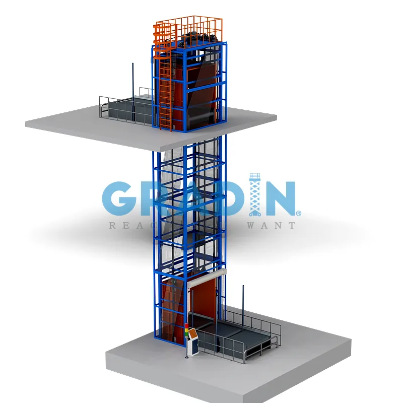 Gradin-Bespoke-Automated-Acrylic-VRC-Cleanroom-Grade-Vertical-Conveyor